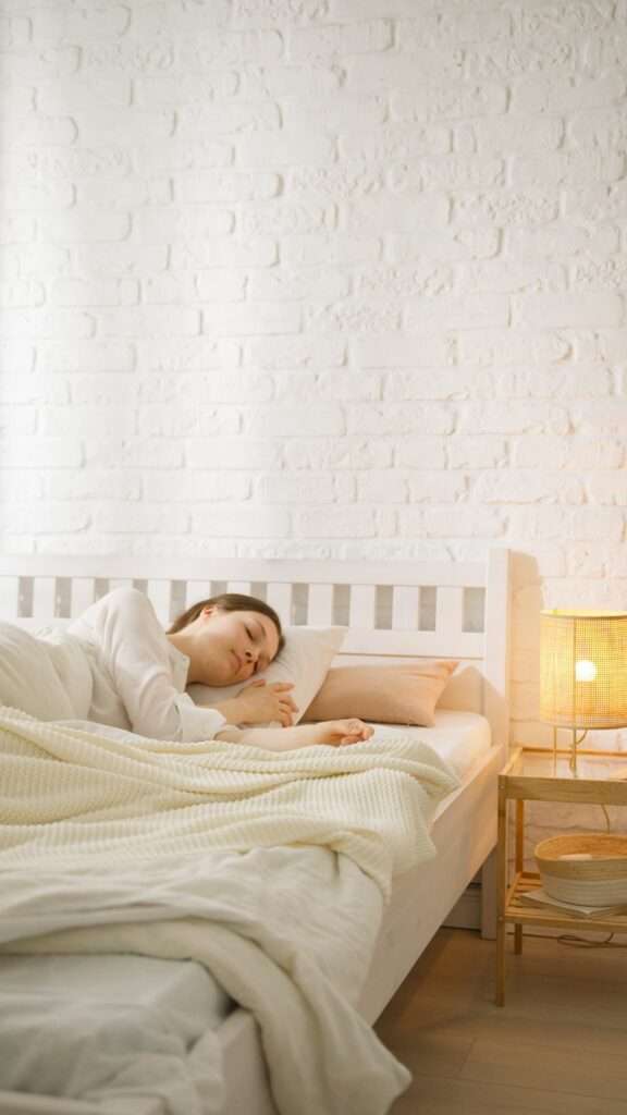 Chambre apaisante pour retrouver un sommeil réparateur